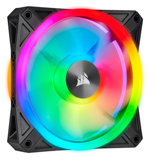 [accor9050097] Fan Corsair QL120 RGB, 12 cm, 525 - 1500 ±10% RPM, 6V - 13.2V, PWM Control.