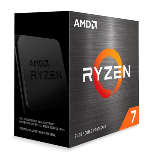 [cpam4r75800x] Procesador AMD Ryzen 7 5800X, 3.80GHz, 32MB L3, 8 Core, AM4, 7nm, 105W.
