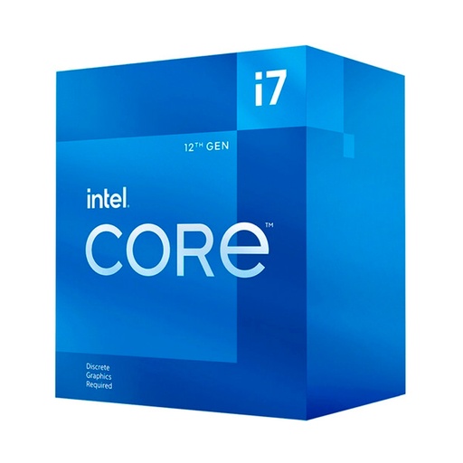 [cpili712700f] Procesador Intel Core i7-12700F, 2.10 / 4.90GHz, 25MB SmartCaché, LGA1700, Intel 7(10nm)
