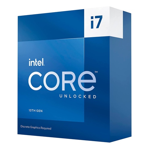 [cpili713700kf] Procesador Intel Core i7-13700KF 3.40/5.40GHz 30MB SmartCaché LGA1700, 125W, Intel 7(10nm)