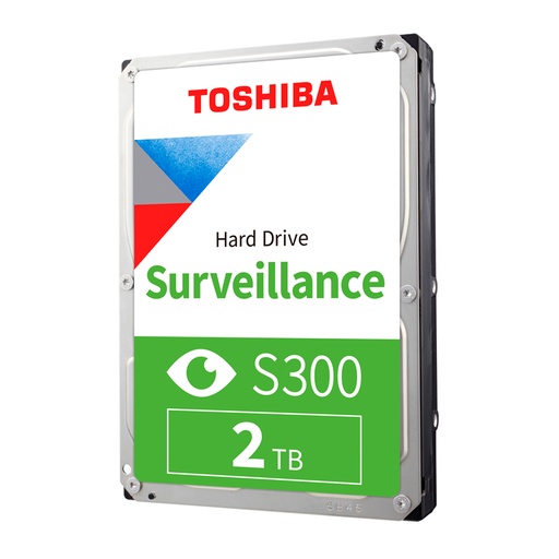[hditos3002tb] Disco duro Toshiba Surveillance S300, 2TB SATA 6.0Gb/s, 5400rpm, 128MB Cache, 3.5".