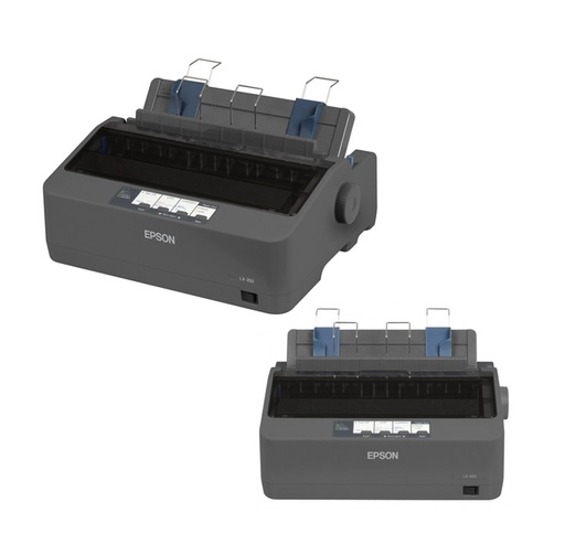 [preplx350] Impresora de matriz Epson LX-350, matriz de 9 pines, velocidad máxima 347 cps (10 cpi).