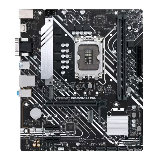 [mbasb660m-kd4] Motherboard ASUS PRIME B660M-K D4, Chipset Intel B660, LGA1700, microATX