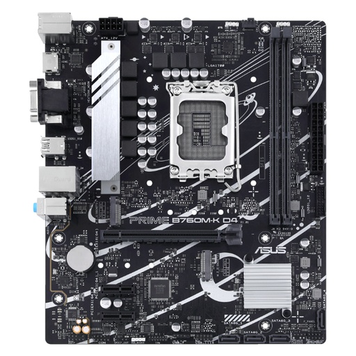 [mbasb760m-kd4] Motherboard ASUS Prime B760M-K D4, Chipset Intel B760, LGA1700, mATX