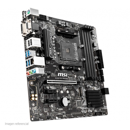 [mbmsb450mprvdmx] Motherboard MSI B450 PRO VDH MAX, AM4, B450, DDR4, SATA 6.0, USB 3.2