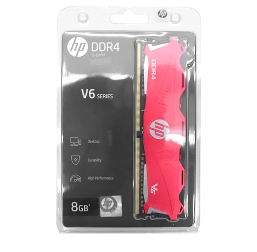 [me8ghp7eh61aa] Memoria HP V6 Series, 8GB, DDR4, 2666 MHz, PC4-21300, CL-18, 1.35V