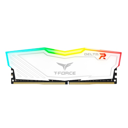 [me16gtf3200hc1w] Memoria T-Force Delta RGB, 16GB, DDR4 3200 MHz, CL-16, 1.35V