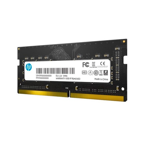 [me8ghp7eh98aa] Memoria HP S1 Series, 8GB, DDR4, SO-DIMM, 2666 MHz, 1.2V.