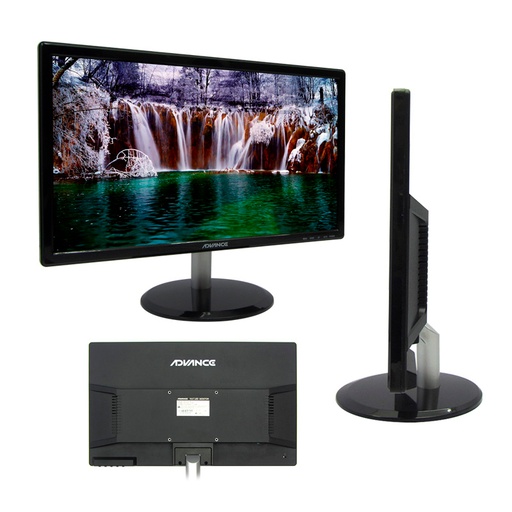 [mov195adv4021n] Monitor Advance ADV-4021N, 19.5" Led, 1600x900, HDMI / VGA / Audio/ Speaker